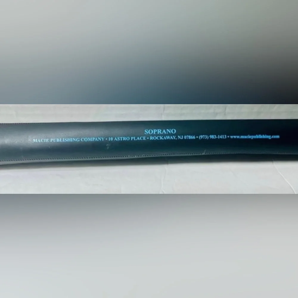 VINTAGE ELEMENTARY SCHOOL KINGSLEY SOPRANO RECORDER w/ZIP STORAGE BAG